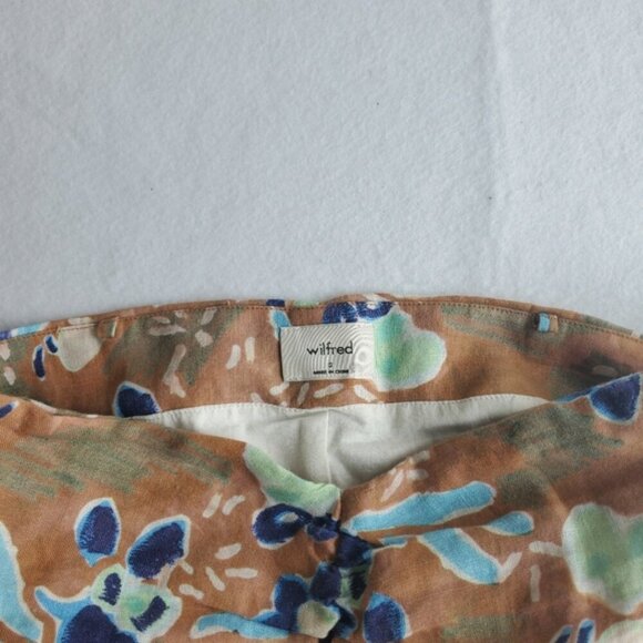 Wilfred Fatale Linen Molten Camel/Soft Blush Camisole Size 0 - Picture 4 of 9